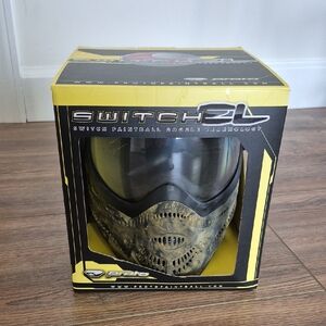 Switch EL Paintball Mask - Woodland Camo